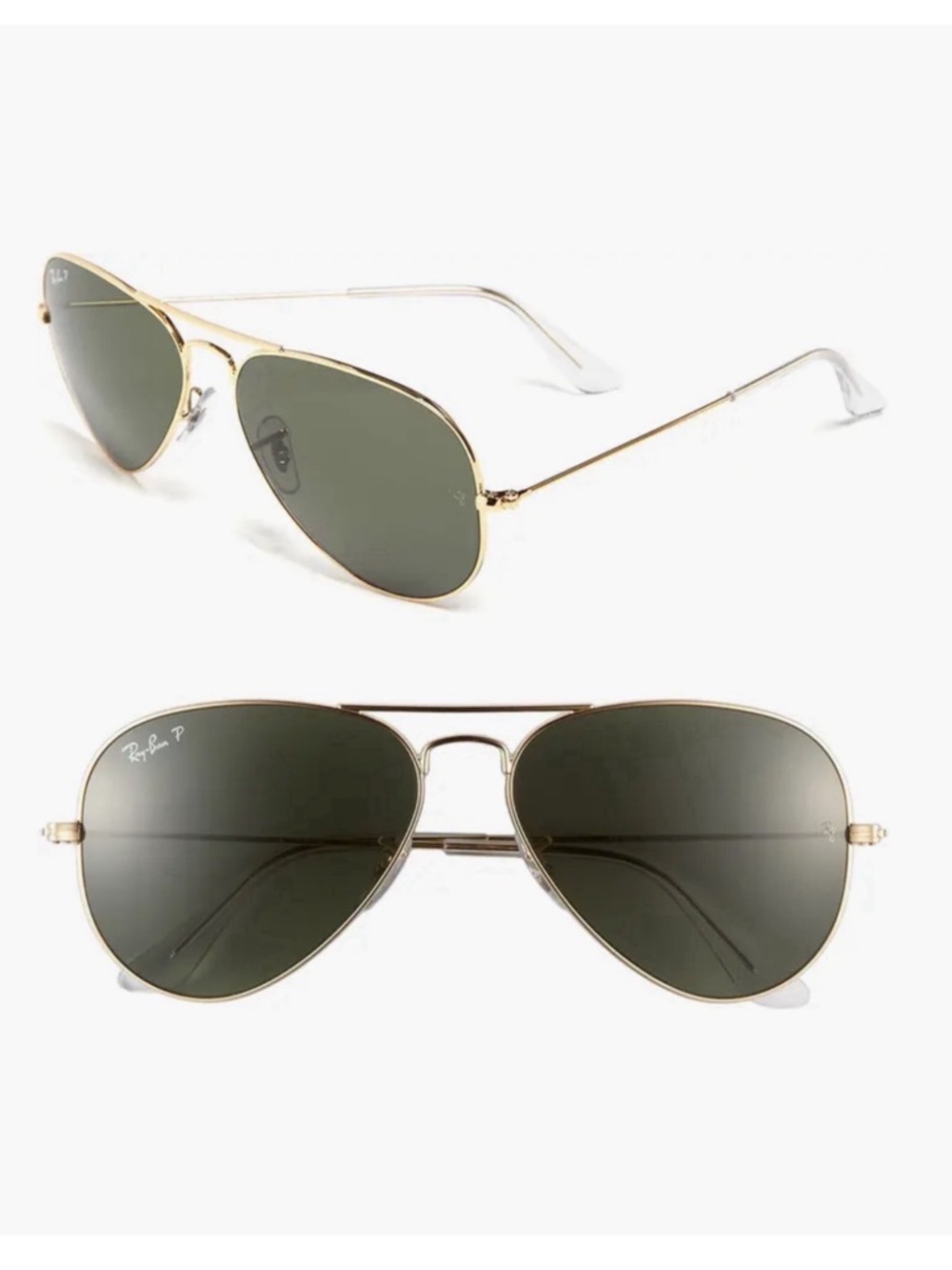 Ray-Ban Aviator Classic Sunglasses RB3025 58mm Polarized